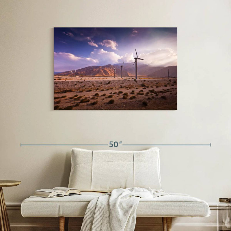 Lilie California Windmills, H 26 po x l 39 po