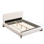 Lit plateforme tapissier Modern White-610666726-610666723