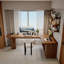 Bureau en bois massif en forme de L brun noisette-412083777-412083839