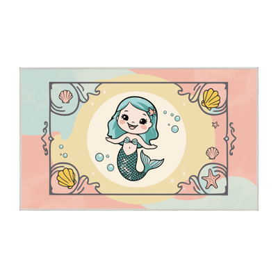Tapis pour enfants Sunside Sails Mermaids Ocean