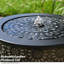 Yannakeas Metal Weather Resistant Fountain with Light
