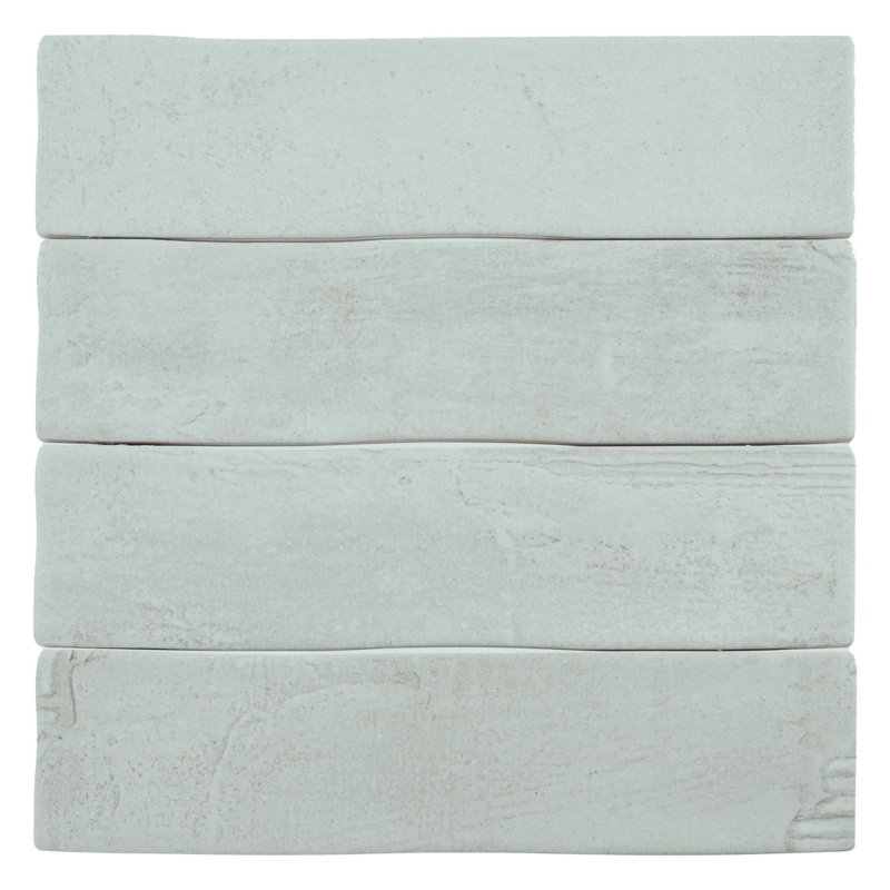Jordal Ovinn 3-in. x 12-in. Subway Textured Matte Ceramic Wall Tile, Green