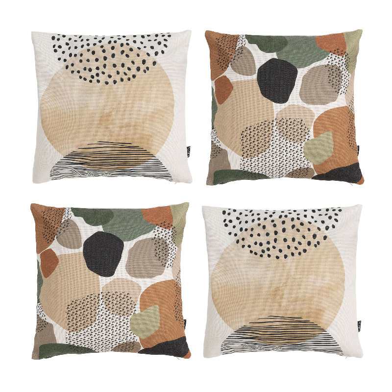 Abstract Print Indoor-Outdoor Cushions