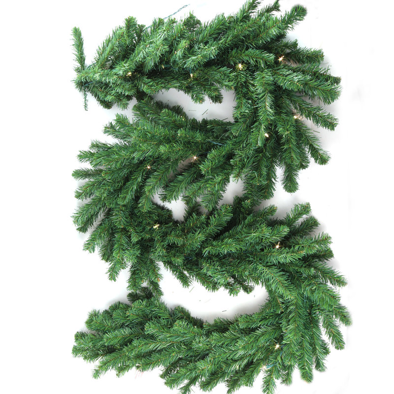 Guirlande de Noël artificielle pré-éclairée