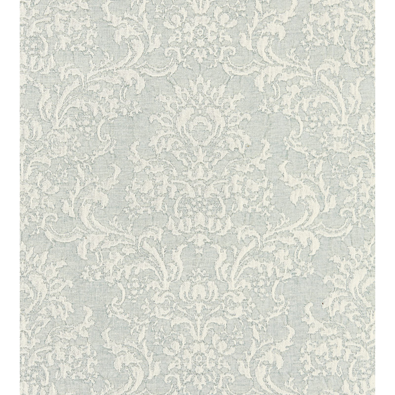 Merchante San Luca Damask Fabric, Rain