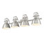 Ensemble de meuble-lavabo 4 lumières Brynnan-107150003-107150007