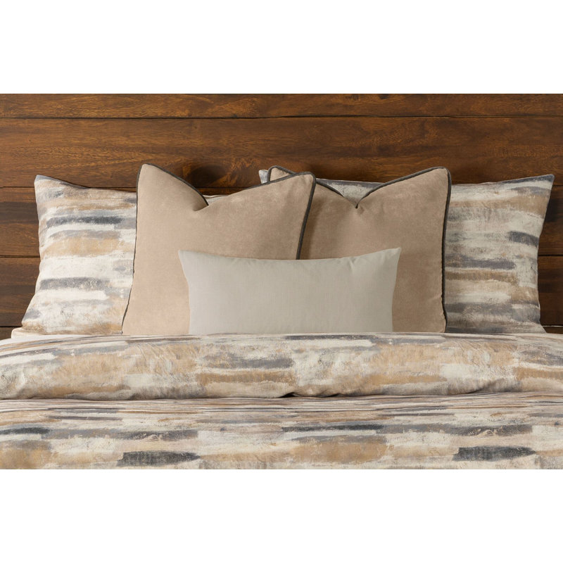 Sedona Abstract Print Duvet Cover & Insert Set, Twin Duvet Cover + 1 Standard Sham