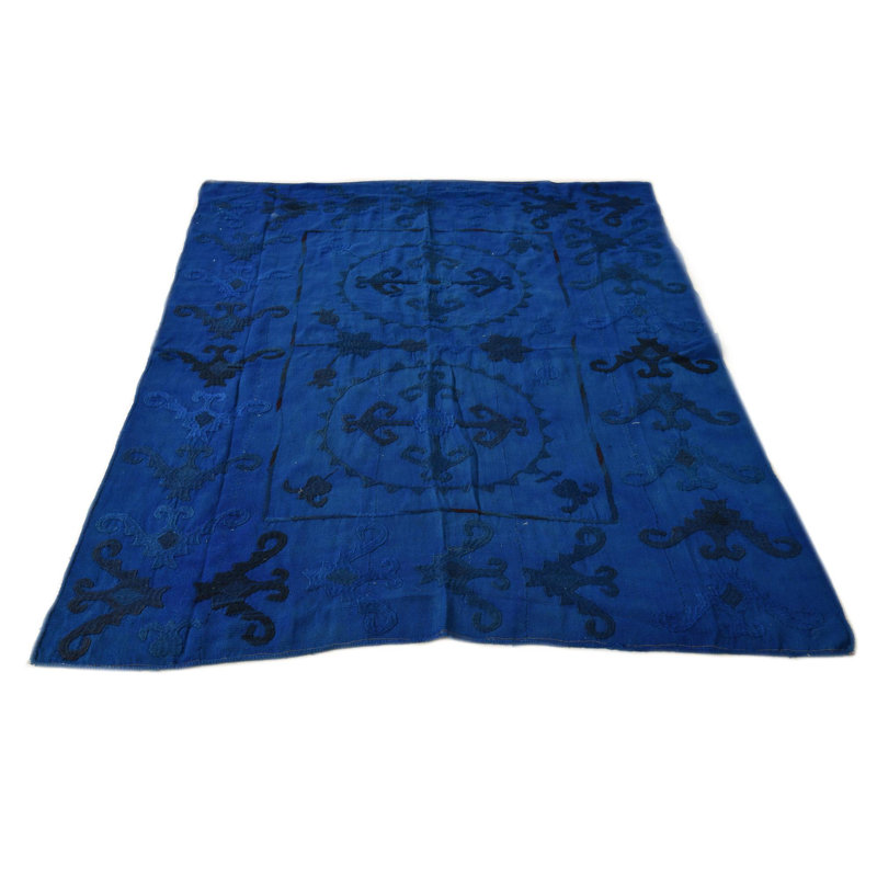 Tapis bleu 4 x 6 Perry