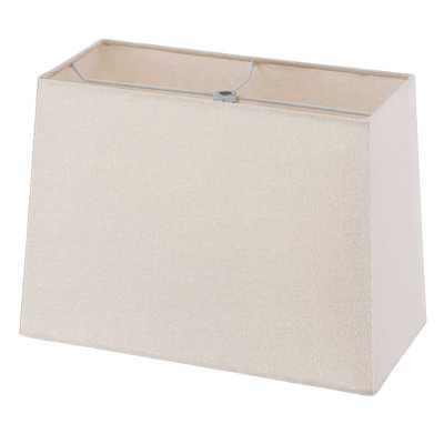 Abat-jour rectangulaire avoine