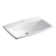 Man's Lav Metal Rectangular Drop-In Bathroom Sink with Overflow