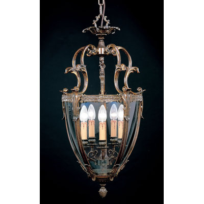 5-Light Single Urn Pendant