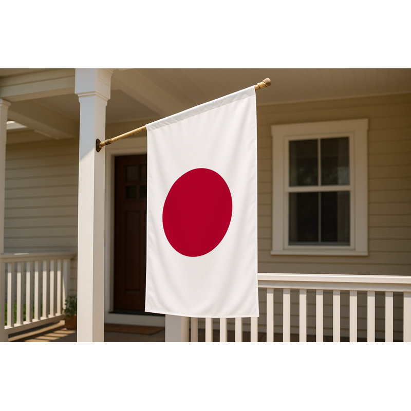 Drapeau du Japon - Drapeau extérieur, 24" H x 36" W