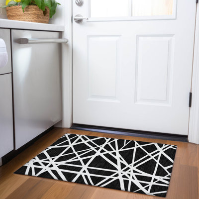 Premium Machine Washable Cossette AMF1040 Geometric Rug