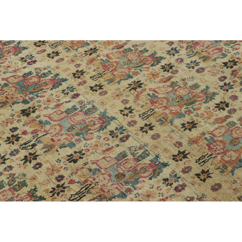 Antique One-of-a-Kind 5'0X12'0 Hand Knotted Area Rug