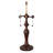 23" High Fleur-de-lis Table Lamp