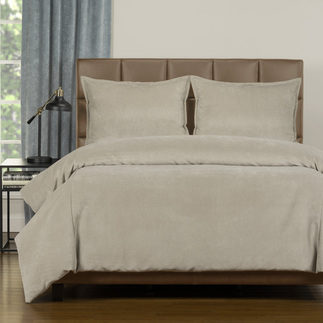 Velvet Channel Duvet Cover & Insert Siscovers 