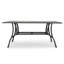 Outdoor Cast Aluminum Rectangular Dining Table, Bronze