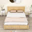 Satbir Wood Platform Bed with 2 Drawers and Headboard-88525775