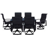 Marsham Courtyard Santorini 7 Piece Dining Set