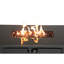 Black 42" Fire Pit Table, 50000 , Stainless Steel Burner, Modern And Elegant Pit, Metal, Contemporary Design With Burner