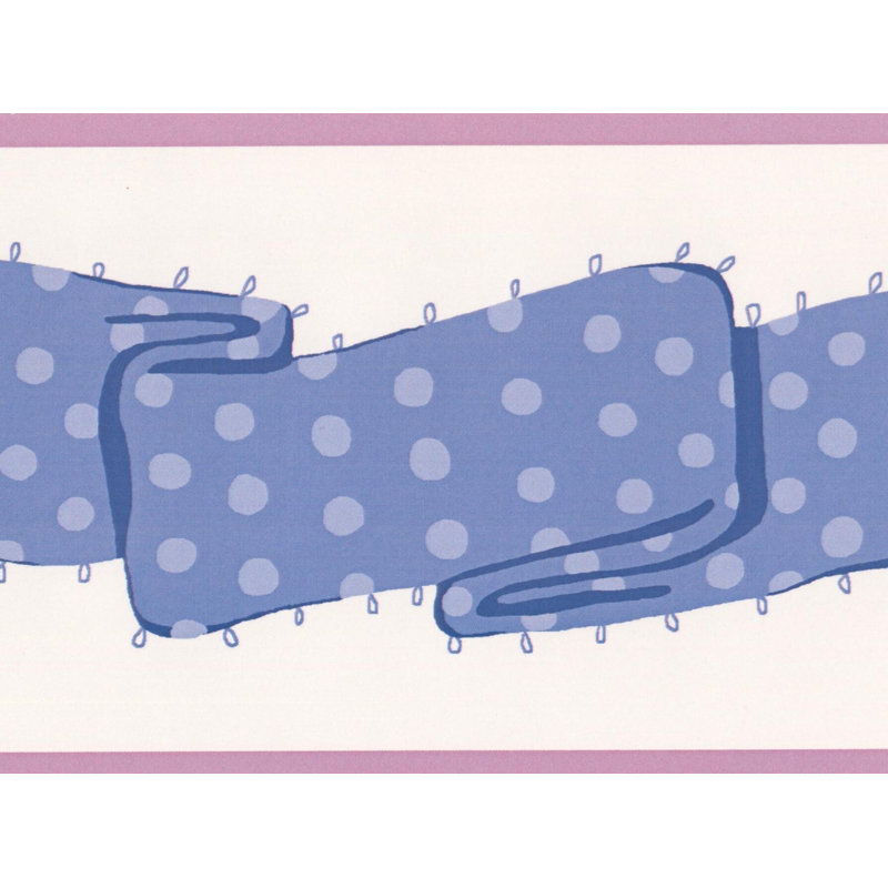 Bordure rayée, Violet / lilas
