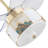 Xavious 23 Inch 3-Colour Gold Ceiling Fan LED Light with Remote Control