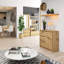 Eron 3 -Drawer Console