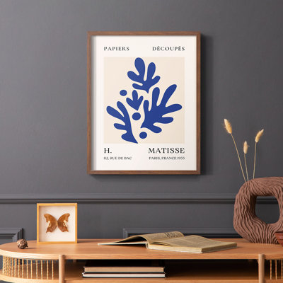 Matisse CLV III, reproduction encadrée - bois massif