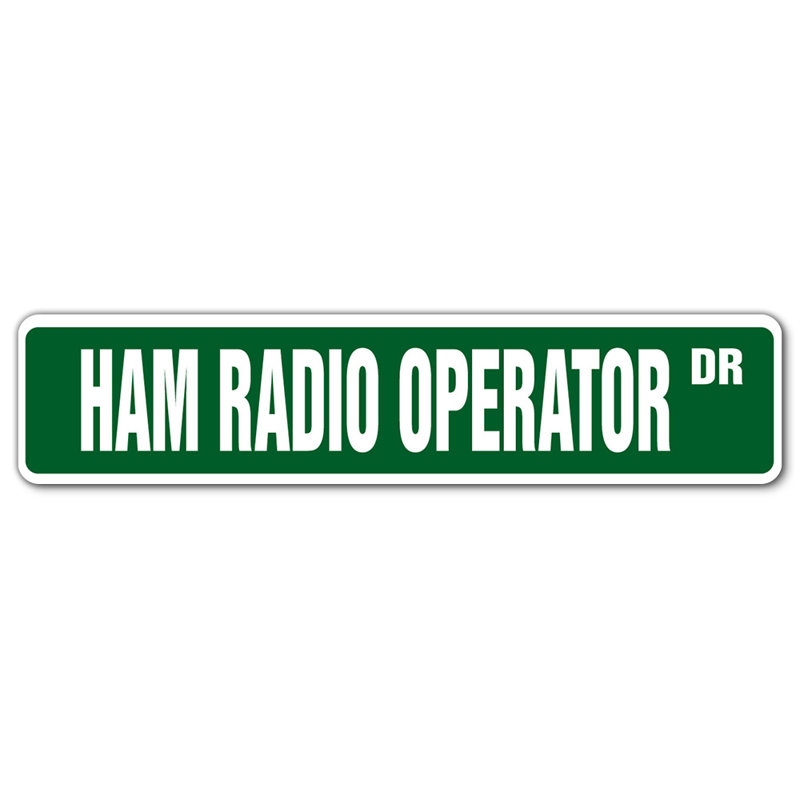 Plaque de rue Ham