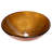 Eden Bath 16.38'' Bronze Tempered Glass Circular Bathroom Sink