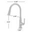 Rook® Pull-Down Single Handle Kitchen Faucet-51914226