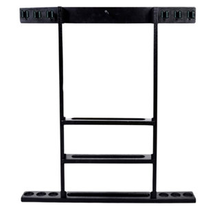 ISZY Billiards Wood Pool Cue Rack