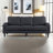 Knock Down 3-Seat Combo Sofa With Storage Ottoman  For Living Room Apartment  Bedroom And Compact Room, Upholstered Sectional Couch, L Shaped  Bench With A Footrest, A Individual Sto-939469396