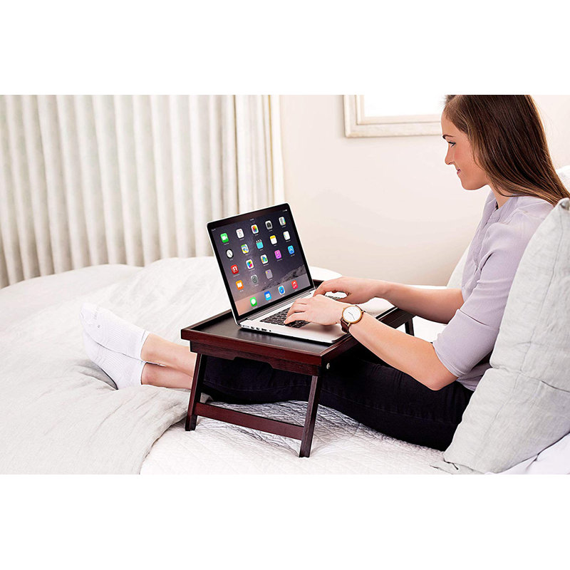 Plateau de table en bambou BIRDROCK Home, Noyer