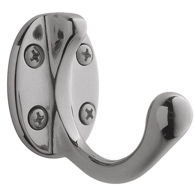 Costume Wall Hook, Bright Chrome