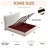 Hydraulic Lift Up Upholstered Storage Bed-1199150378-1199150376