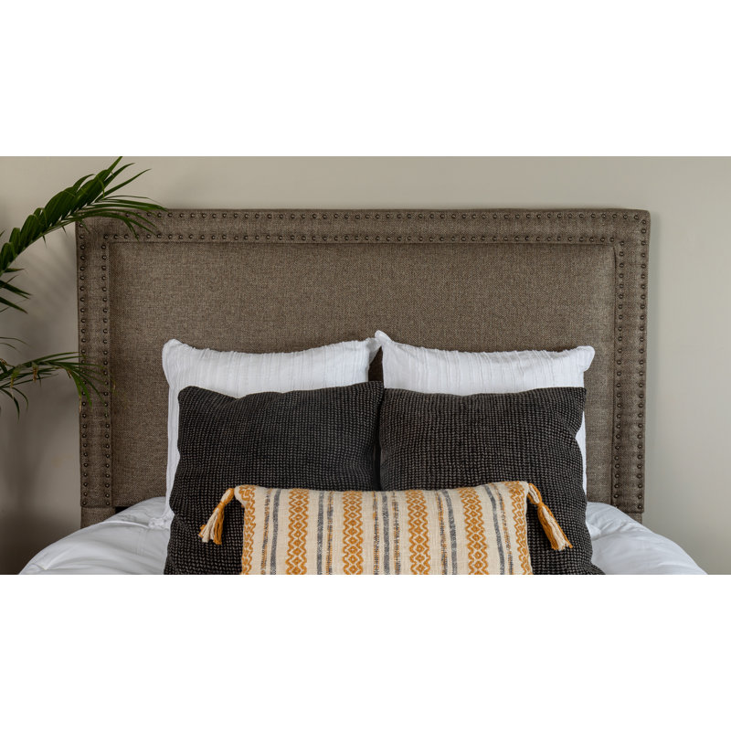 Murl Upholstered Headboard, King, Golden