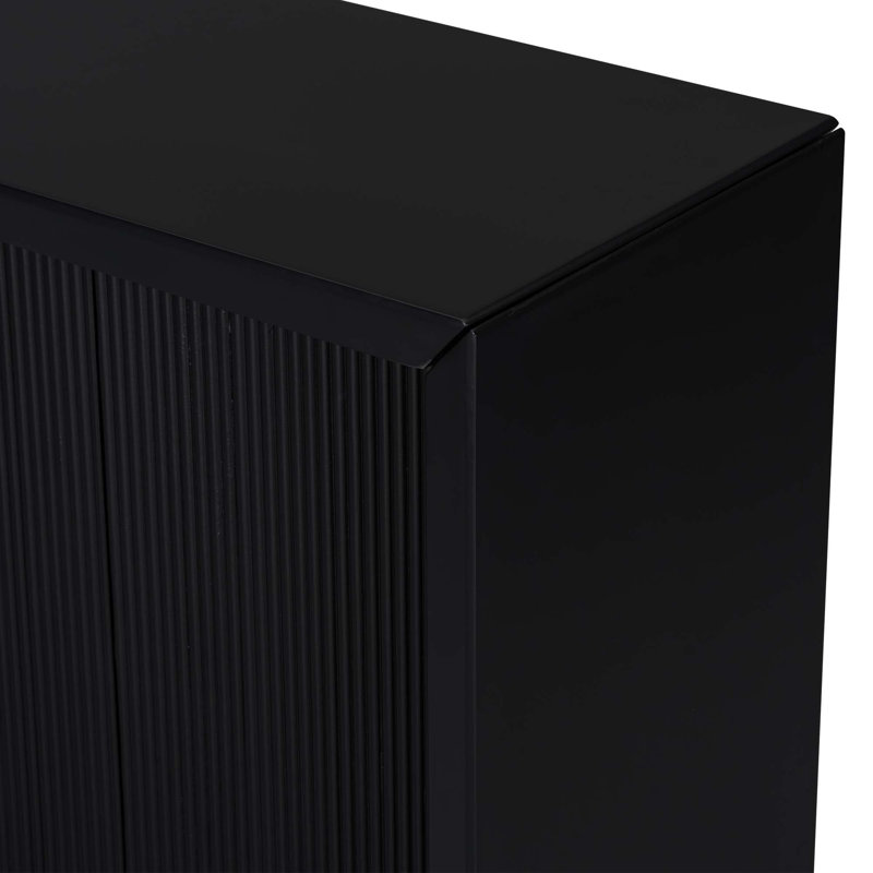 Console 59,7 po Dajonae, Noir