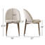 Chaise rembourrée avec pieds en métal-737996643