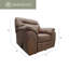Fauteuil inclinable en similicuir Red Barrel Studio®-371046790