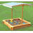 Sunside Sails Winslow 46.5'' x 46.5'' Solid Wood Sandbox