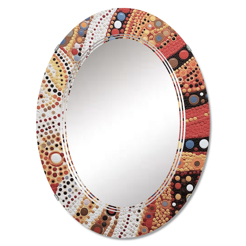 Miroir mural sans cadre Politique, 30 po x 20 po