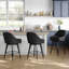 Swivel Upholstered Counter Stool with Metal Frame-1283618943-1283618881