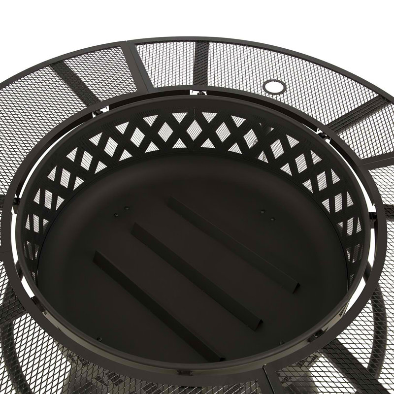 Round Smokeless Fire Pit