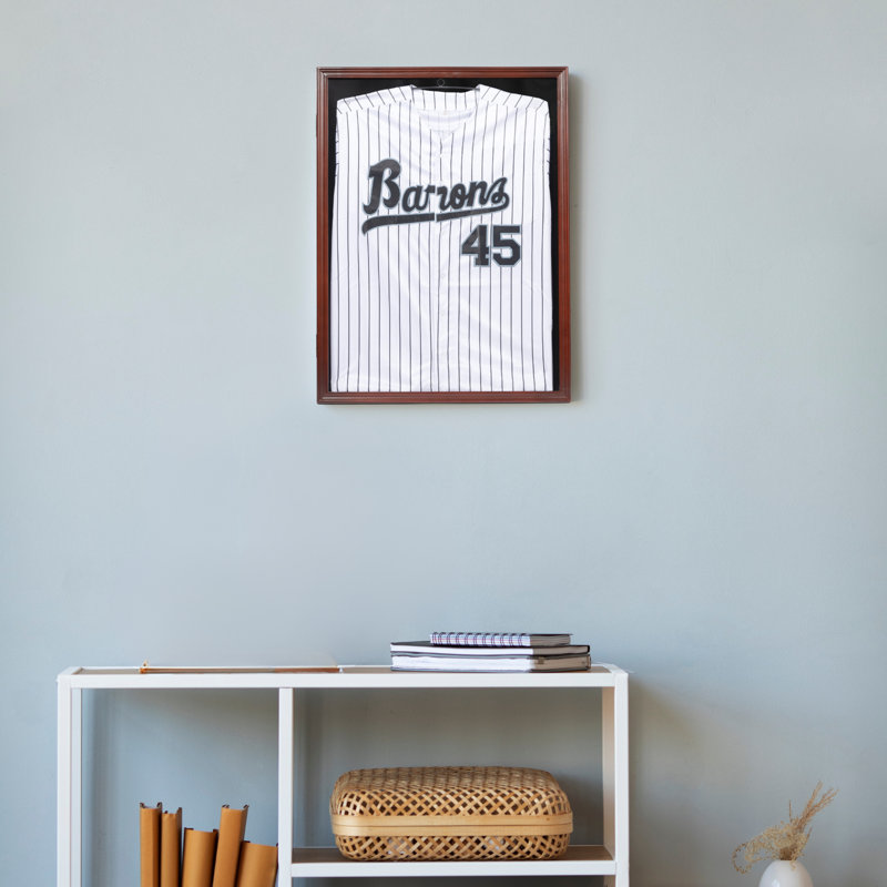 DECOMIL 23.25'' W 1.5'' D Solid Wood Jersey Case