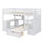 Bunk Bed With Desk, Drawers And Shelves-2078179807