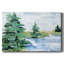 Toile tendue Evergreen Lake I-Gallery-432399383