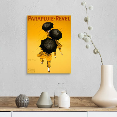 «Parapluie Revel», 1922, affiche rétro par Leonetto Cappiello, reproduction d'art sur toile tendue par Leonetto Cappiello