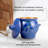 STP-Goods Slavic 0.6 qt. Stoneware Round Dutch Oven