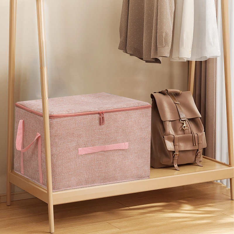 Bac de rangement en tissu Latitude Run®, Rose